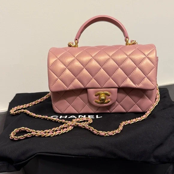 Chanel Mini Top Handle Bag - Picture 3 of 8